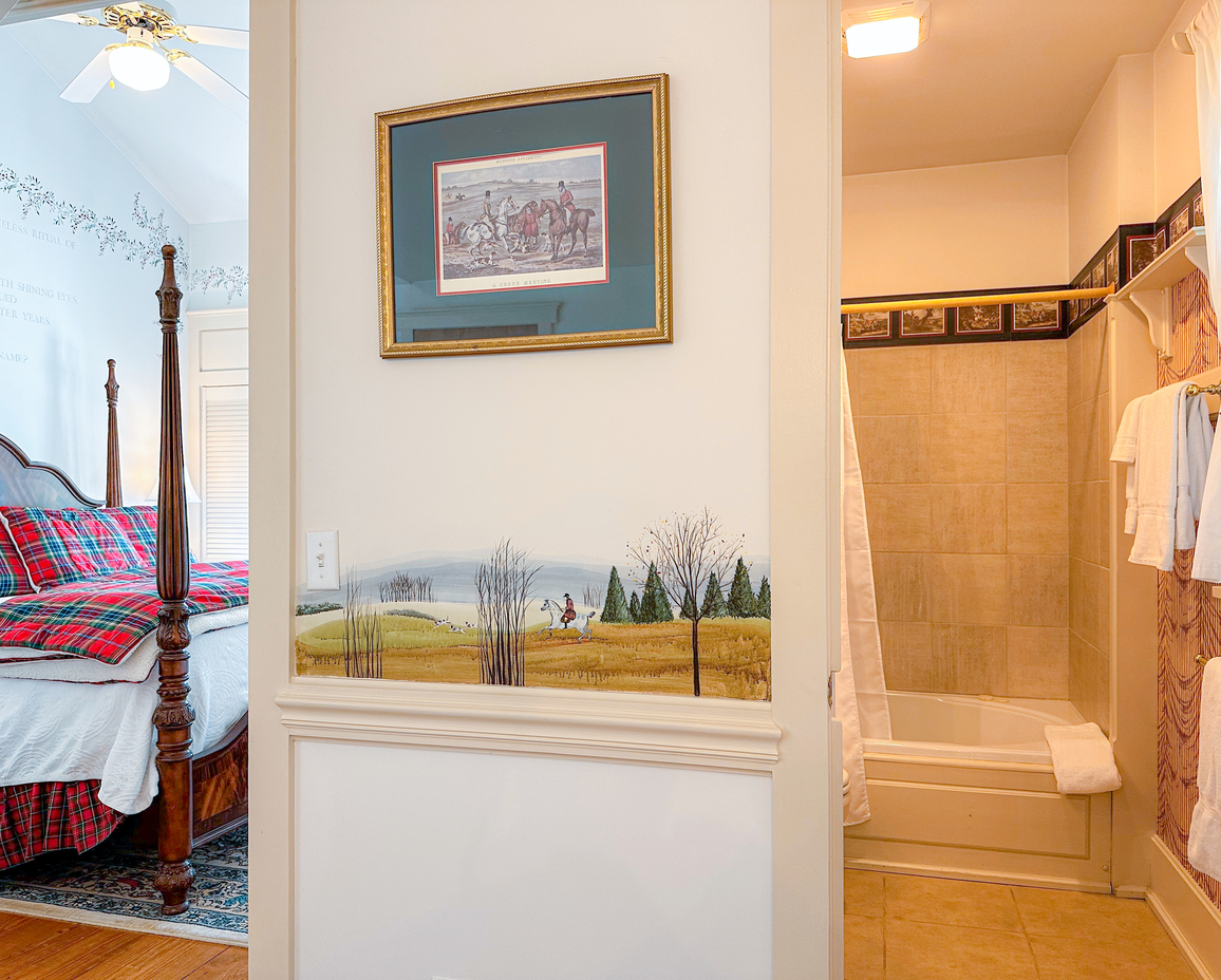 First image of the bathroom in the Carriage Bay Cottage.