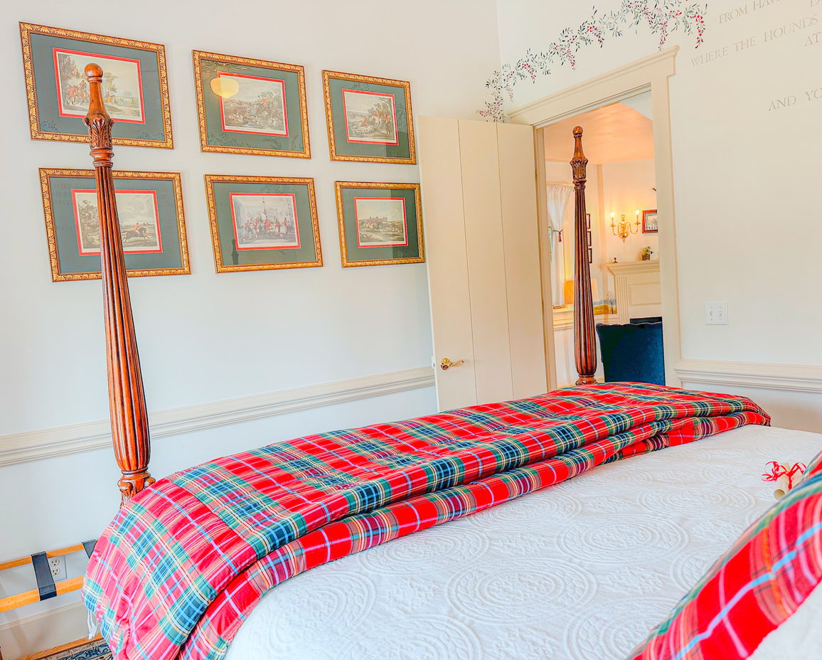 Third image of the bedroom in the Carriage Bay Cottage.