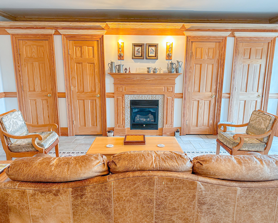 Third image of the East Room's sitting area.