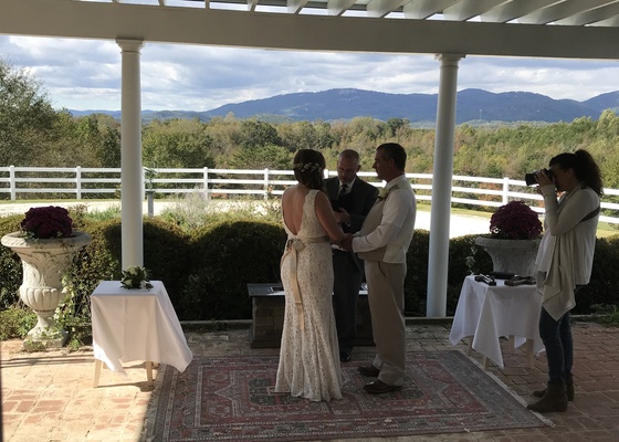 Covered Arbor Elopement